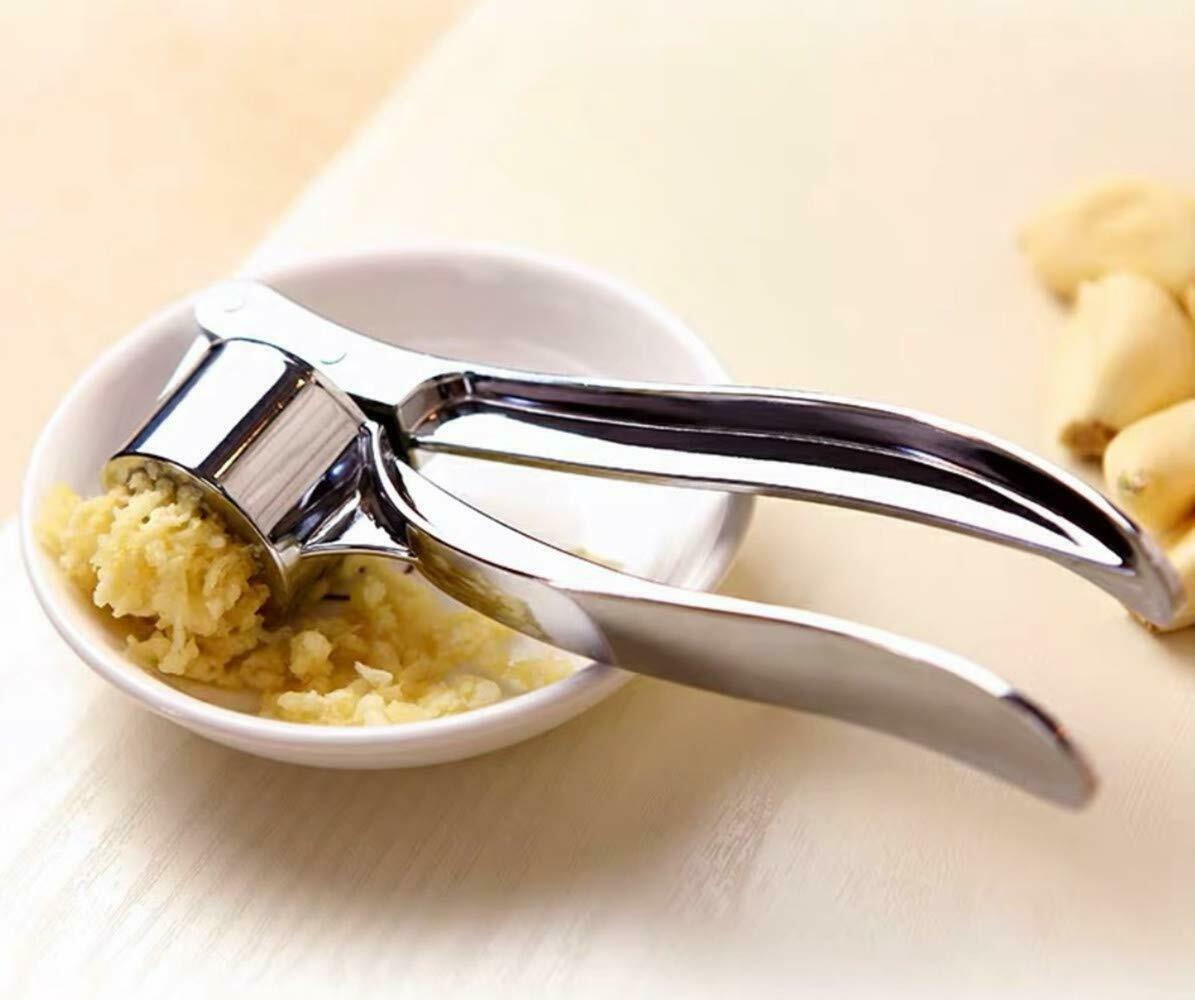 GarliGrip: Easy-Squeeze Garlic Press Crusher Mincer