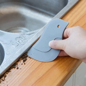 GreaseGuard Kitchen Scraper: Essential Baking and Cooking Gadget for Easy Oil and Grease Removal