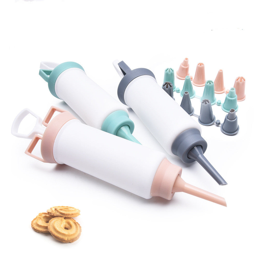 Set of 5 Cream-Mounted Nozzles: Essential Kitchen Gadgets for Pastry Decorating