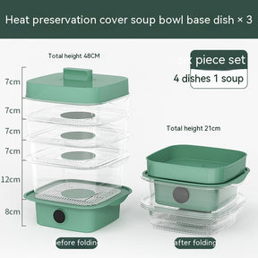 ThermoShield Multi-Layer Kitchen Cover: Heat Preservation for Your Dishes