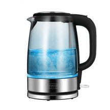GlassGlow Small Electric Kettle: Perfect for Office and Home Use